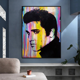 Elvis Presley Poster: Stunning Artwork of the King!-ChandeliersDecor