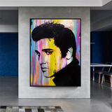 Elvis Presley Poster: Stunning Artwork of the King!-ChandeliersDecor