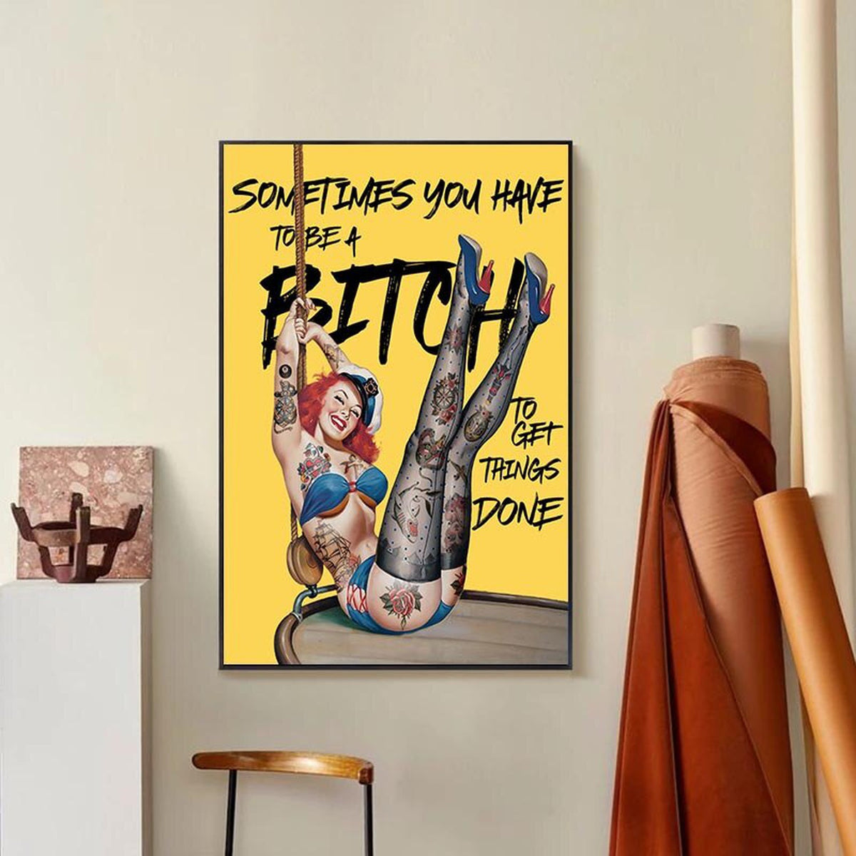 Bitch Poster: Empowering, Sexy Art for the Confident