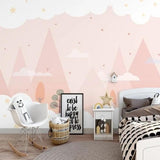 Enchanting Forest and Moon Nursery Wallpaper-ChandeliersDecor