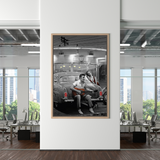 Enjoying the Ride: Elvis and Marilyn Poster-ChandeliersDecor