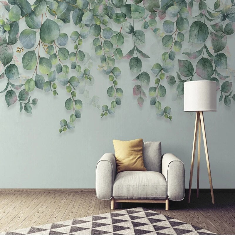 Eucalyptus Wallpaper: Transform Your Space-ChandeliersDecor