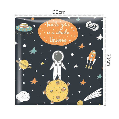 Exploring Astronaut Kids Wall Padded Safety Cushions-ChandeliersDecor