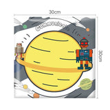 Exploring Astronaut Kids Wall Padded Safety Cushions-ChandeliersDecor