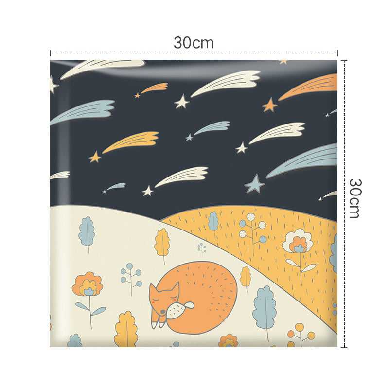 Exploring Astronaut Kids Wall Padded Safety Cushions-ChandeliersDecor