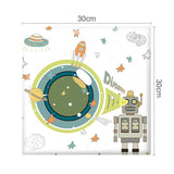 Exploring Astronaut Kids Wall Padded Safety Cushions-ChandeliersDecor