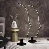 Face Arch Lamp - Illuminate Your Space with Style-ChandeliersDecor