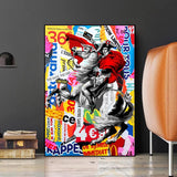 Famous Painting Napoleon Portrait Horse Oil Painting Canvas Prints Pop Wall Art Posters and Prints Picture for Living Room Home-ChandeliersDecor