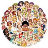 Fashion Girl Popular Stickers Pack-ChandeliersDecor