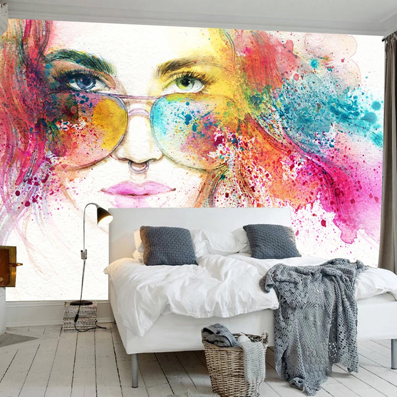 Fashion Model Wallpaper for Stunning Murals-ChandeliersDecor