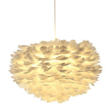 Feather Chandelier: Exquisite Lighting Fixture-ChandeliersDecor