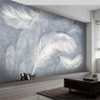 Feather Wallpaper for Home Wall Decor-ChandeliersDecor.com