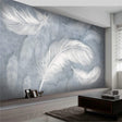 Feather Wallpaper for Home Wall Decor-ChandeliersDecor