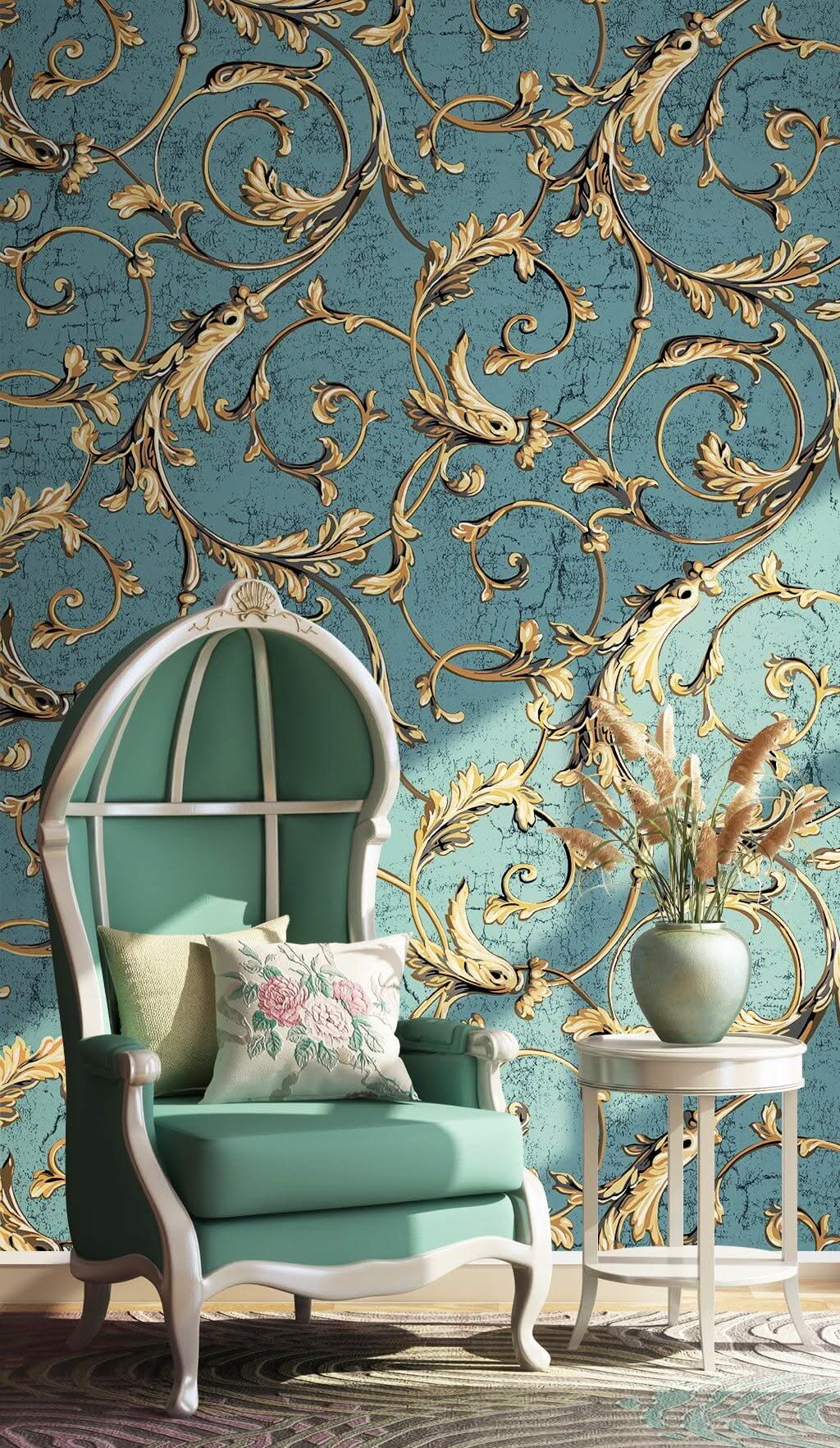 Feel Royal Boho Wallpaper Mural-ChandeliersDecor.com