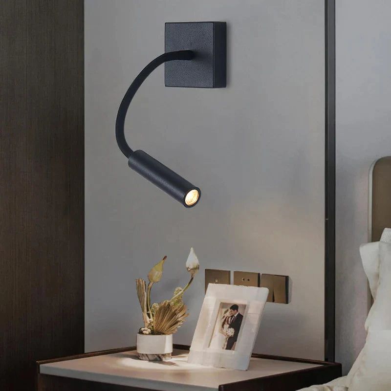 Flexible LED Gooseneck Sconces for Reading Study Room-ChandeliersDecor