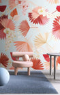 Floral Blossom Party Wallpaper Mural-ChandeliersDecor.com