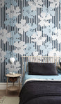 Floral Lily of the Valley Wallpaper Mural-ChandeliersDecor.com