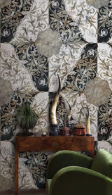 Floral Luxurious Wallpaper Mural-ChandeliersDecor.com