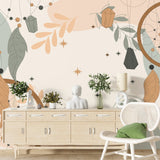 Floral Magic Wallpaper Mural: Transform Your Space-ChandeliersDecor