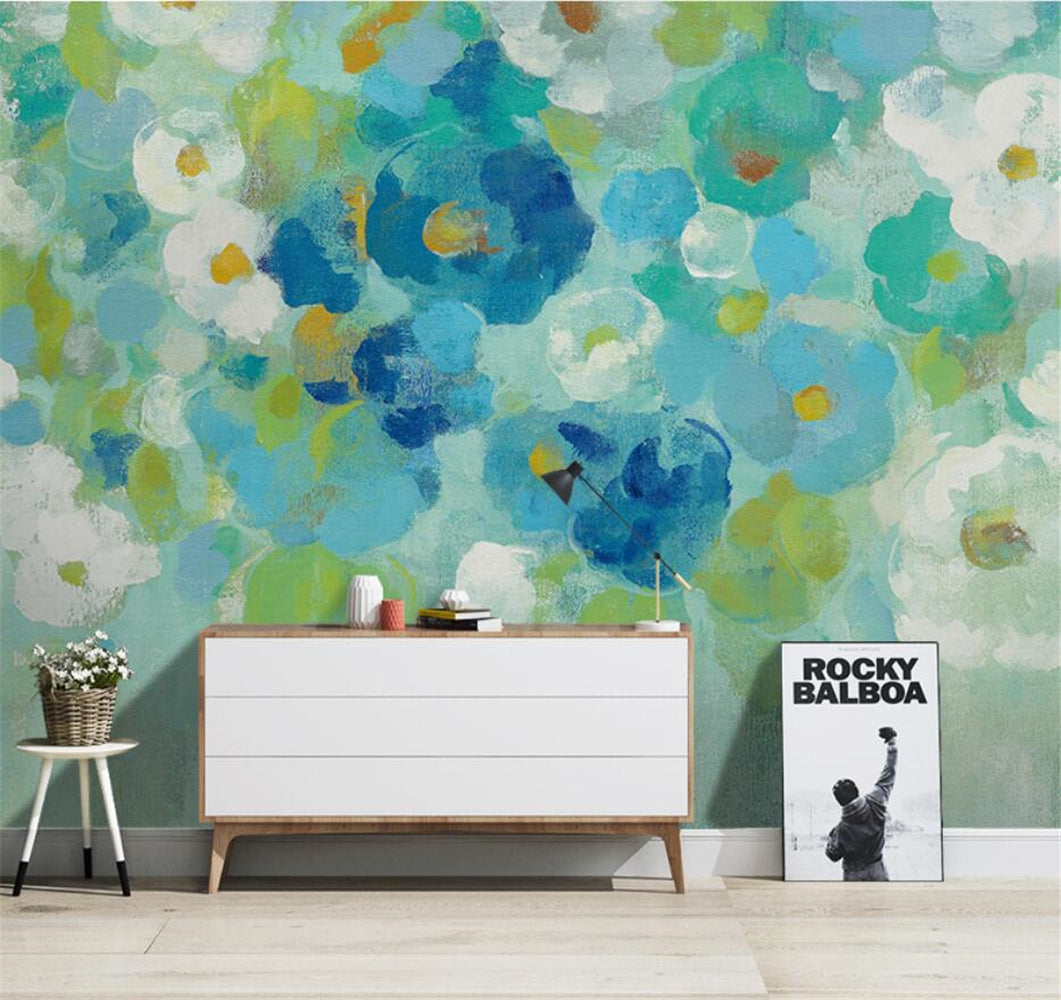 Flower Theme Wallpaper Mural: Stunning and Vibrant Designs-ChandeliersDecor