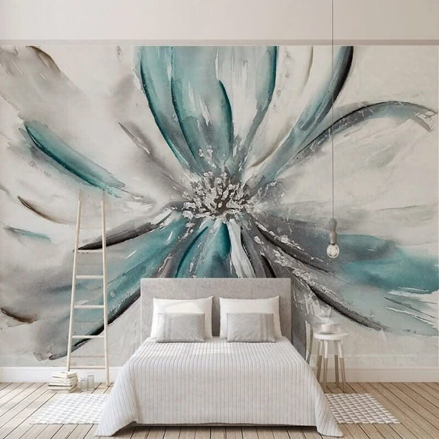 Flower Wallpaper Mural - Enhance Your Space-ChandeliersDecor.com