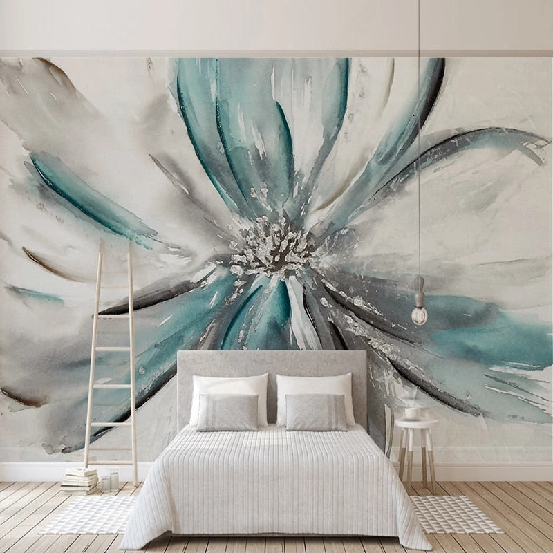 Flower Wallpaper Mural - Enhance Your Space-ChandeliersDecor