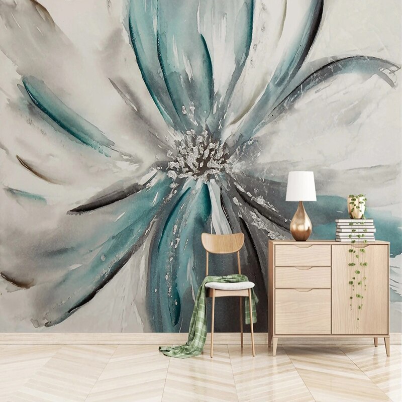 Flower Wallpaper Mural - Enhance Your Space-ChandeliersDecor