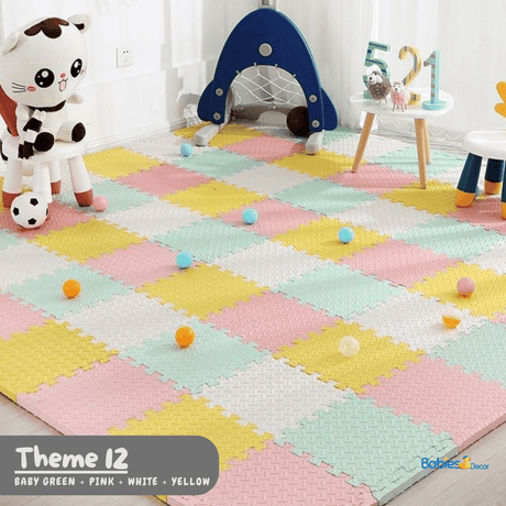 Foam Play Mat | Tummy Time Mat | Baby Crawling Mat-ChandeliersDecor