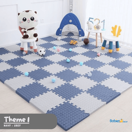 Foam Play Mat | Tummy Time Mat | Baby Crawling Mat-ChandeliersDecor