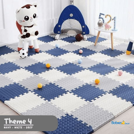 Foam Play Mat | Tummy Time Mat | Baby Crawling Mat-ChandeliersDecor