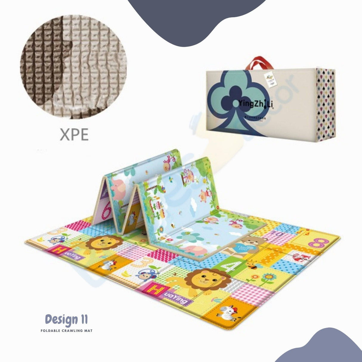 Foldable Baby Play Mat | Crawling Mat for Kids | Baby Folding Mat-ChandeliersDecor