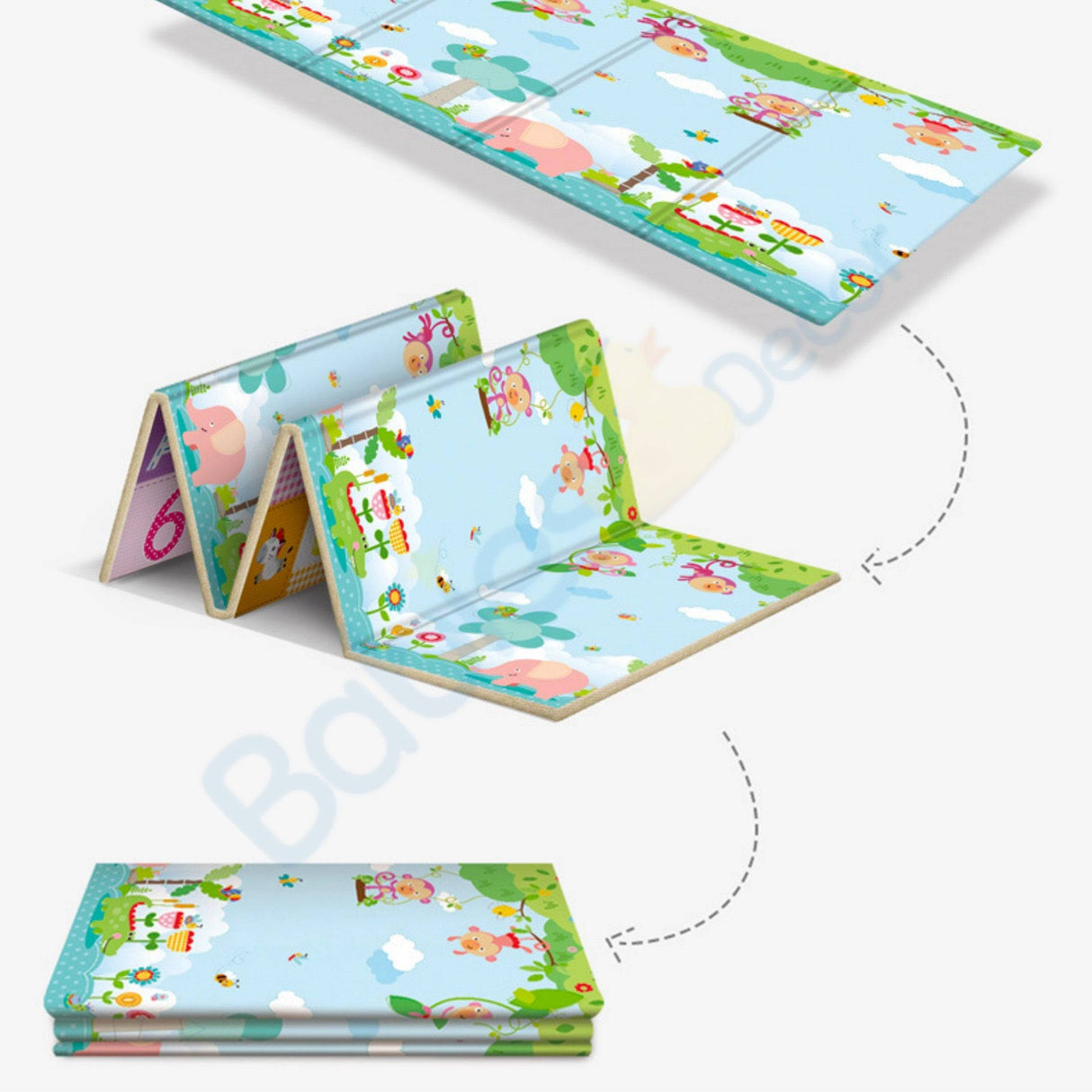 Foldable Baby Play Mat | Crawling Mat for Kids | Baby Folding Mat-ChandeliersDecor