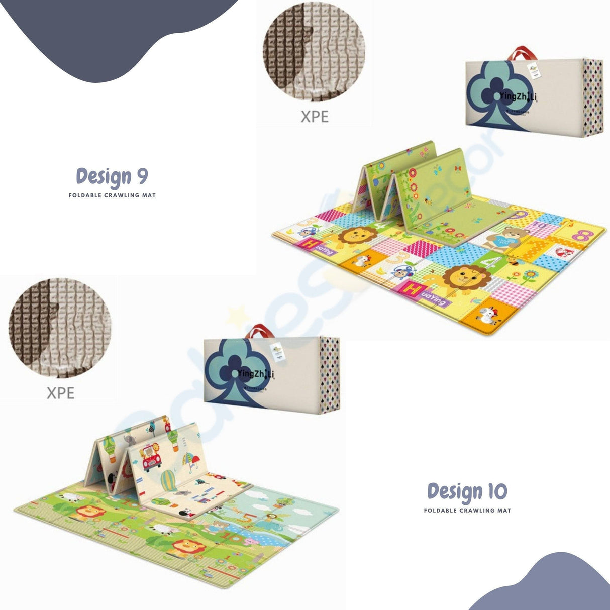 Foldable Baby Play Mat | Crawling Mat for Kids | Baby Folding Mat-ChandeliersDecor