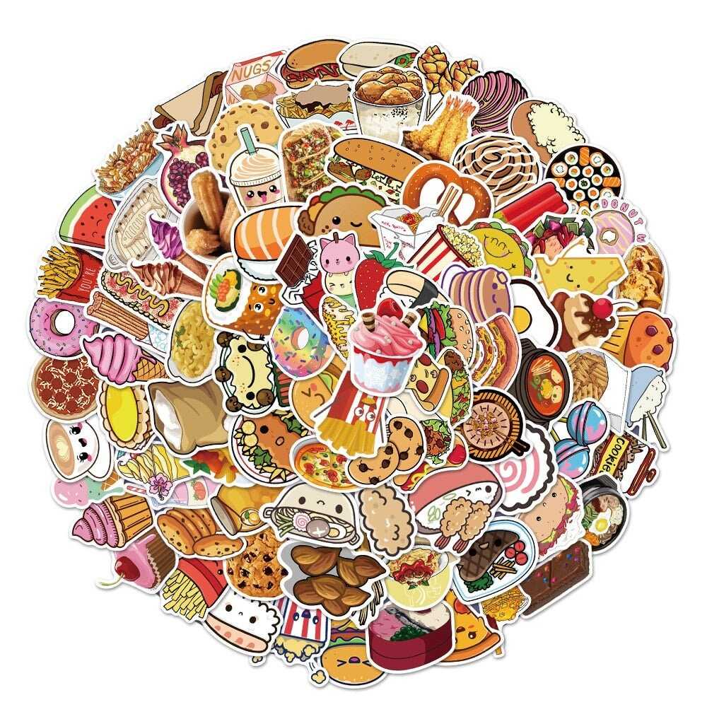 Food Stickers Pack-ChandeliersDecor