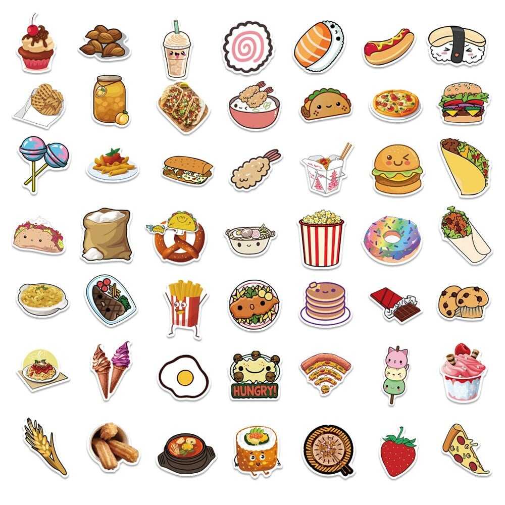 Food Stickers Pack-ChandeliersDecor