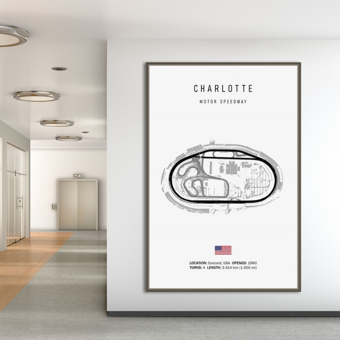 Formula 1 Racing Track Poster: Official Merchandise-ChandeliersDecor