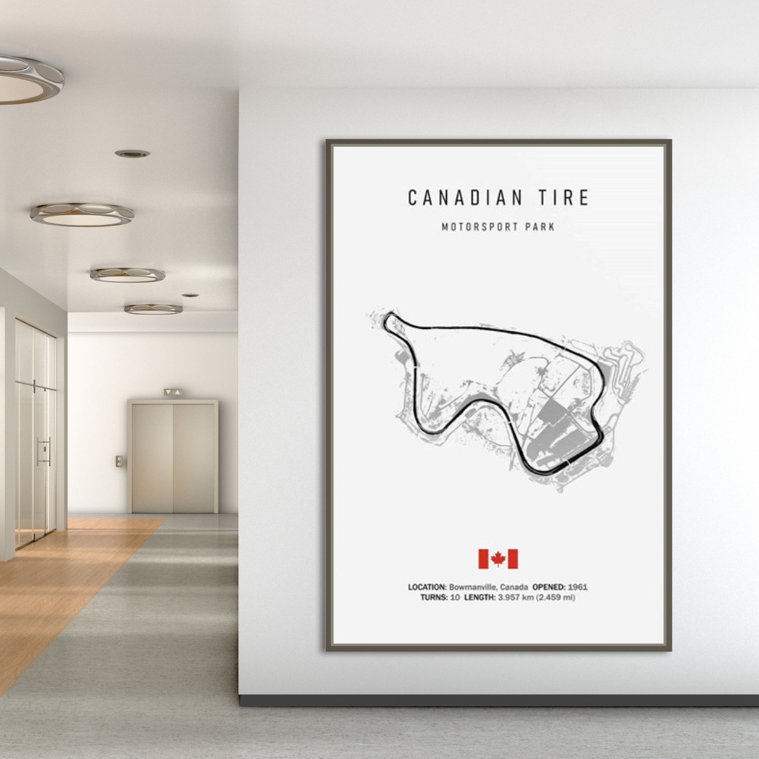 Formula 1 Racing Track Poster: Official Merchandise-ChandeliersDecor