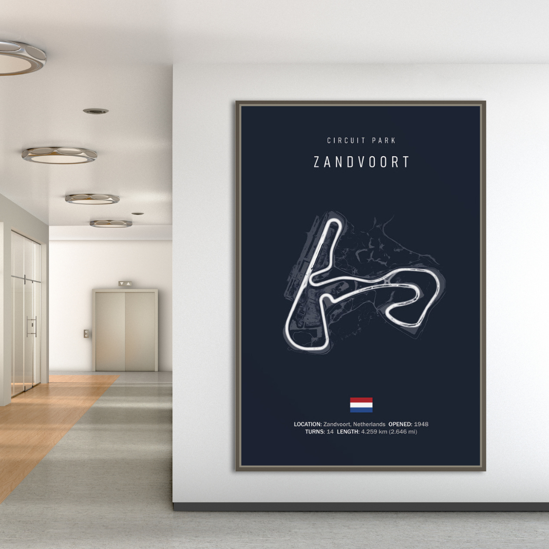 Formula 1 Racing Track Poster: Rev Up Your Walls-ChandeliersDecor