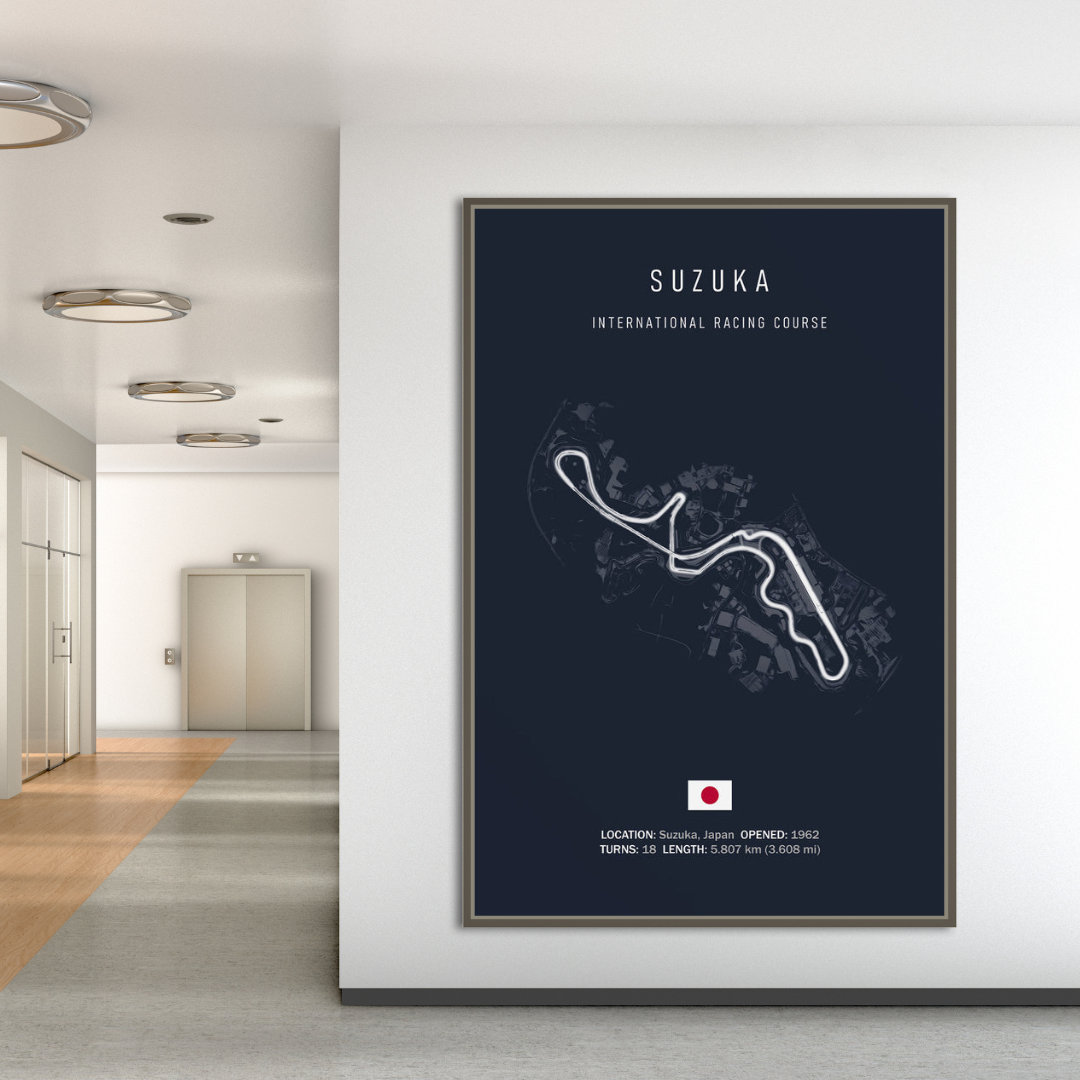 Formula 1 Racing Track Poster: Rev Up Your Walls-ChandeliersDecor