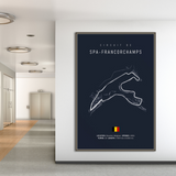 Formula 1 Racing Track Poster: Rev Up Your Walls-ChandeliersDecor