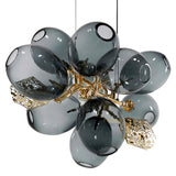 Foyer Lustre Glass Balls Chandelier - Exquisite Lighting-ChandeliersDecor