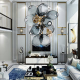 Foyer Lustre Glass Balls Chandelier - Exquisite Lighting-ChandeliersDecor