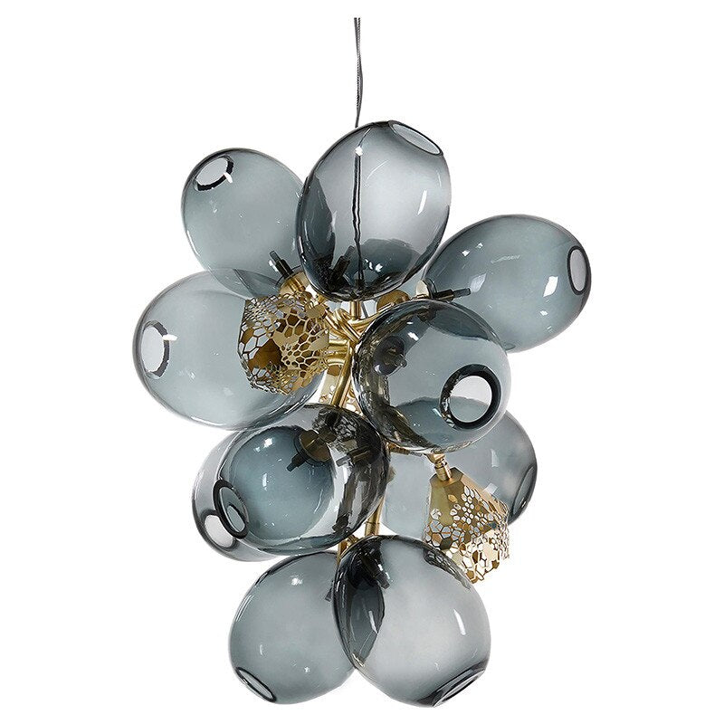 Foyer Lustre Glass Balls Chandelier - Exquisite Lighting-ChandeliersDecor