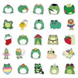 Frog Stickers Pack: Adorable and Versatile-ChandeliersDecor