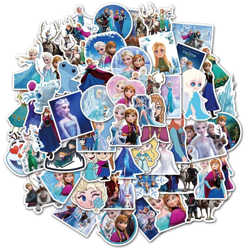 Frozen Stickers Pack | High-Quality Frozen-themed Stickers-ChandeliersDecor