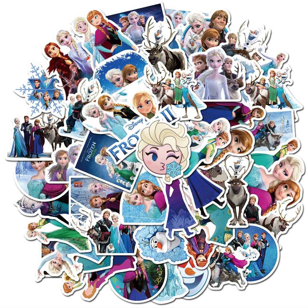 Frozen Stickers Pack | High-Quality Frozen-themed Stickers-ChandeliersDecor