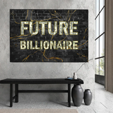 Future Billionaire Canvas Wall Art-ChandeliersDecor