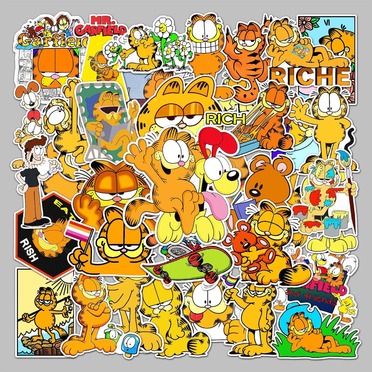 Garfield Stickers Pack-ChandeliersDecor