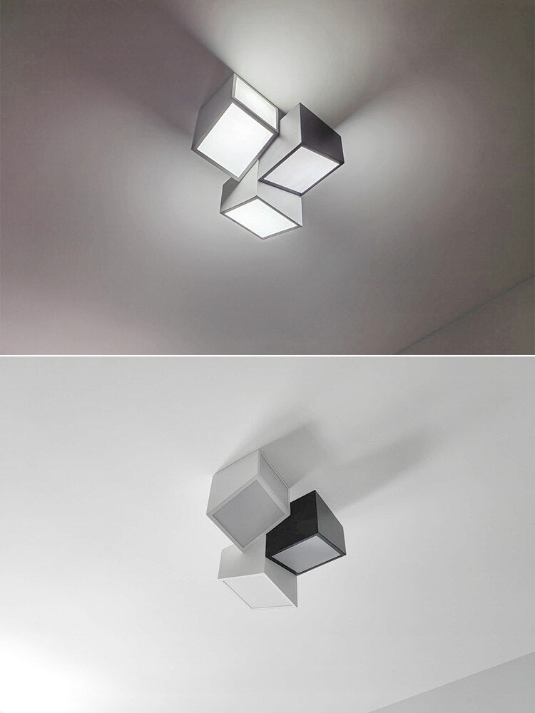 Geometric Ceiling Light for Bedroom-ChandeliersDecor