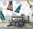 Geometric Circle Wallpaper Murals – Transform Your Space-ChandeliersDecor